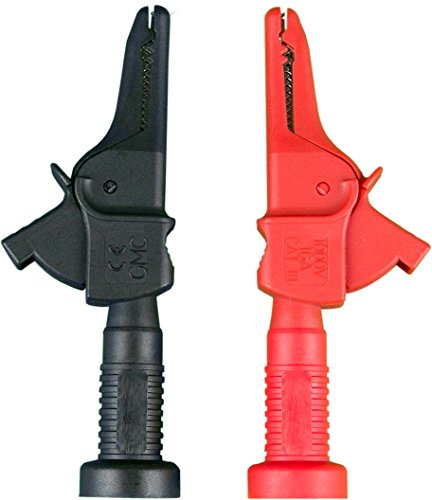 Gossen Metrawatt KY95-3 Krokodilklemmen-Set Buchse 4mm CAT III 1000V Schwarz, Rot 1St.