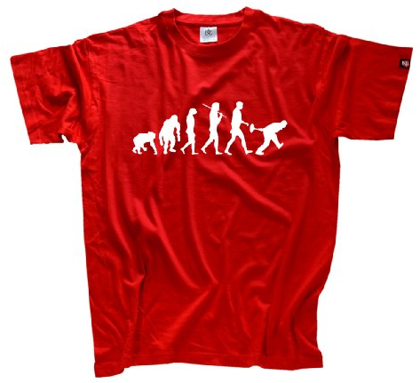 Standard Edition v2 Eisstockschießen Eisstock Evolution T-Shirt Rot XXL