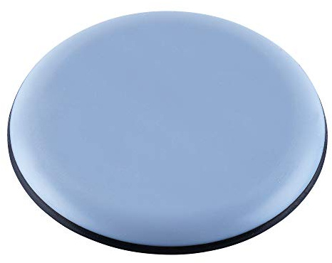 16 Stück Teflon-Möbelgleiter rund selbstklebend Ø 50 mm - 5 mm dick/PTFE-Beschichtung/Teflongleiter/Möbelgleiter/Stuhlgleiter