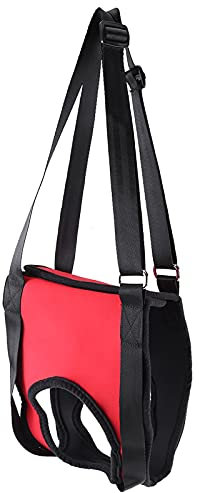 GLOGLOW 2 Arten Front & Rear Dog Support Harness, Wiederverwendbare Gehhilfe Unterstützung Hebe Pulling Vest für Alte & Verletzte Hunde(Vorderbein L)