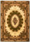 Carpeto Teppich Orientteppich Grün 70 x 140 cm Ornamente Konturenschnitt Muster Iskander Kollektion
