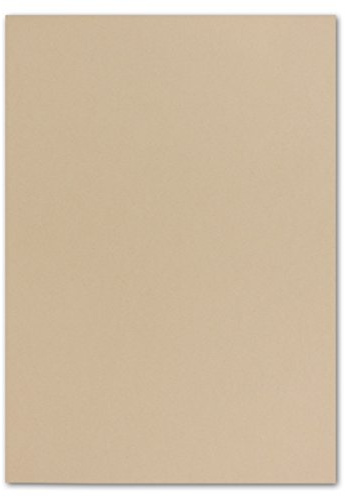 150x A4 Carton-carte - couleur: caramel (marron) - 210 x 297 mm - 240 g/m² - Papier tonique Carton photo Papier de bricolage Carton d'argile - FarbenFroh by GUSTAV NEUSER