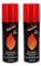 2 Bouteilles gaz belflam 120 ML
