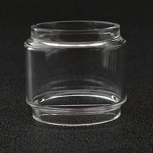 Qingtian-ceg 2 unids/Pack Tubos de Burbuja de Reemplazo para Vaporesso Luxe 220 W Caja Mod SKRR Tanque 8 ml Vidrio Tubo Pyrex Extendido Fat Boy Convexo,Sin Tabaco ni nicotina