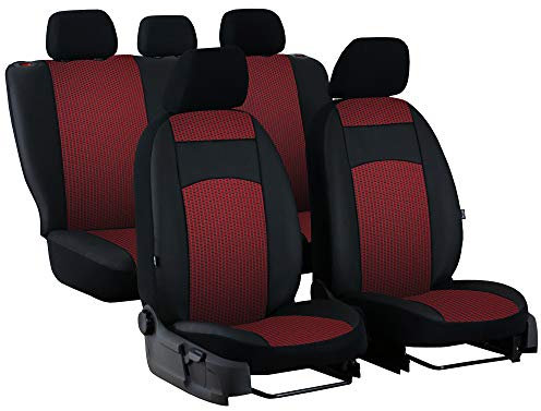 POK-TER Sitzbezüge Universal Schonbezüge kompatibel mit VW Golf VI