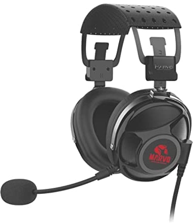 MARVO Scorpion Pro HG9053 Wired Surround Sound LED Gaming Headset w/Mikrofon