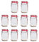 10pcs Household Mason Jar Food Storage Bags Reclosable Zip Lock Bags Sealing Food Storage for Candy Cookies Snack