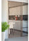 BIANCHERIAWEB Tenda Antimosca Antirumore Catenella Perline A Caduta Pannello Porta Finestra Casa Beige 120x220 Beige