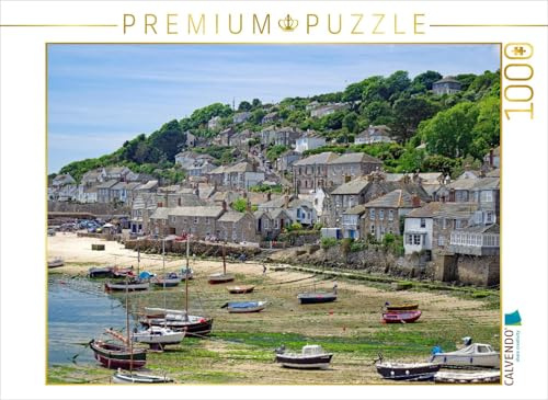 CALVENDO Puzzle Der farbenfrohe Ort Mousehole | 1000 Teile Lege-Größe 64 x 48 cm Foto-Puzzle für glückliche Stunden