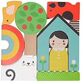 Petit Collage PTC622 Wooden Puzzle, Multi
