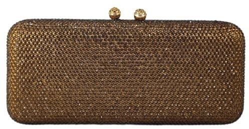 Boutique De FGG Strass Da Sera Donne Cristallo Pochette e Clutch Borsa Matrimonio Diamante, Piccolo