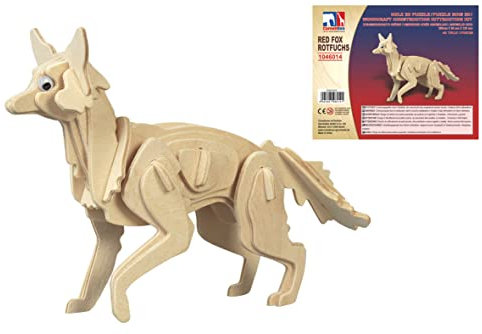 Cornelißen Holz 3D Puzzle - Fuchs