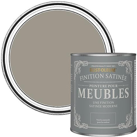 Rust-Oleum Peinture Brune pour Meubles, Finition Satinée - Truffe 750ml
