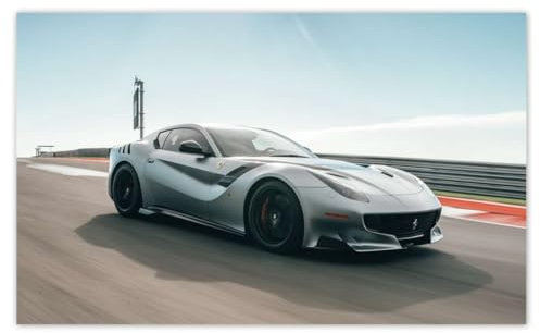 Wallpaper Non-Woven 520x318cm Sports car on The Race Track No. H7100M_TV5BC