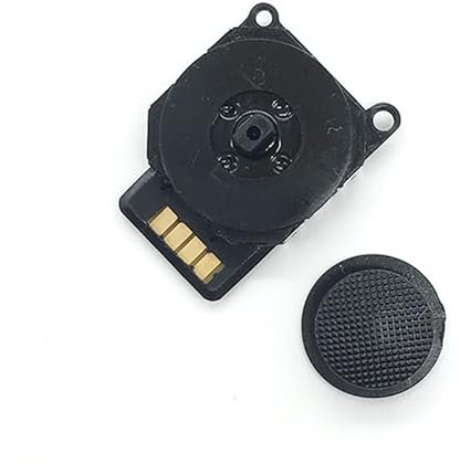 VKMKV 5 Stück Original 3D Analog-Taste for Sony PSP 2000 Joystick Stick Moduel Ersatz mit Cap Control
