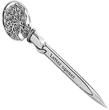 Letter Opener, Retro Envelope Opener, Parcel Opener Safety Cutter, Envelope Slitter Paper Cutting Mail Opener for Office or Home Use (Style 1)