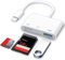 USB C Card Reader Compatible with iPhone 15 Pro Max USB C to Micro SD TF Card Reader 3 in 1 USB C to USB Camera Memory Card Reader Adapter for iPhone 15 Pro Max/iPhone 15 Pro/iPhone 15 Plus/iPhone 15