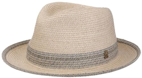Mayser Fabrice Zechbauer Hut Leinen Hanf Fedora Made in EU Herren Sommer