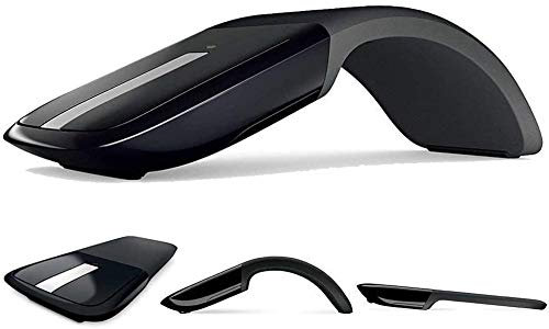 Souris sans fil pliable pour ordinateur portable Microsoft PC Mac