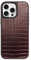 CASETiFY Croc iPhone 16 Pro Max Case [4.9ft Drop Protection/Compatible with Magsafe] - Burgundy