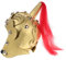 UPKOCH Chinese Ancient Helmet for Boys and Girls Knight Soldier Cosplay Headwear for Halloween and Themed Parties Comfortable Fit for Young Users