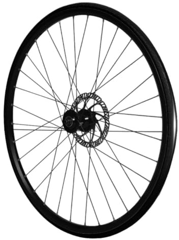 SageFurned Vollgummi-Reifen 700x23C Pannensicher Leicht Fahrrad Außenreifen Schlauchlos für Rennrad Citybike Robust Langlebig Schwarz