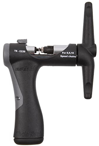 Super B TB-CC 50 Kettennieter, für Fahrradketten, für 5-10-Fach Ketten, aus CRV Stahl, Werkzeug zum Entfernen und Anbringen von Fahrradketten, Straßen- und Mountainbike-Reparaturwerkzeug