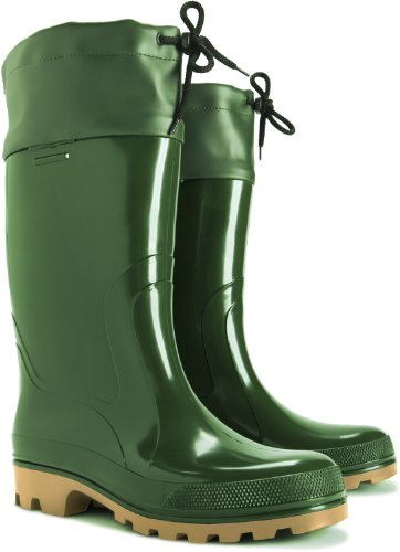 DEMAR - Herren Gummistiefel/Regenstiefel/Gartenschuhe - Grand S (Dunkelgrün, 43)