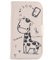 Lankashi PU Flip Leder Tasche Hülle Case Cover Handytasche Schutzhülle Etui Skin Für THL 2015 FHD 5 4G Giraffe Design