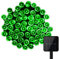 KEEDA 17M 100 LED Solarbetriebene Lichterkette, Wasserdichte Weihnachtsbeleuchtung für Weihnachten, Hochzeit, Party, Garten, Terrasse, Urlaub, Außendekorationen (Grün)
