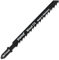 Trend Professional Jigsaw Blades, Pack of 5, 100mm x 4mm, CV Up-Cut, Perfect for Soft Materials, Universal T-Shank, JB/T144D, Black