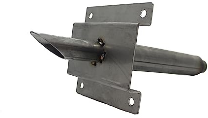 GenExhaust Universal Generator Auspuffanlage Doppellagige Wandbefestigung für 2.5 cm ID-Stahlflexrohr