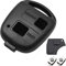 XUKEY Autoschlüssel Pad Schalter Shell Für RAV4 Yaris Prado Corolla Land Cruiser Previa Echo Tarago Alphard Fob Fall Abdeckung Repair Kit