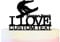 Personalized Name I Love Xtreme Sport Snowboard Party Wedding Birthday Acrylic Cake Topper Cupcake Toppers Decor Set 11 pcs