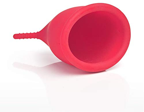 Gleitzeit® Coppetta mestruale Premium di Periode in silicone medico come alternativa igienica al tampone e all'inserto antiscivolo (25 ml)