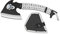 Tiendas LGP Albainox 32451 Ascia AlbaINOX- Modello Teschio Totale: 23,8 cm Acciaio inox. Manico per caccia, pesca, campeggio, outdoor, sopravvivenza e bushcraft