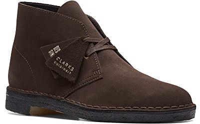 Clarks Men's Desert Boot - Brown Suede - 9M