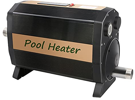 TGHY Elektrische Poolheizungen Thermostat 220V 380V Schwimmbadthermostat Spa Wasserbadheizung Schwimmbad Digitale Heizung für Oberirdischen Einbaupool 5,5kW - 60kW zur Auswahl,60kw,380V