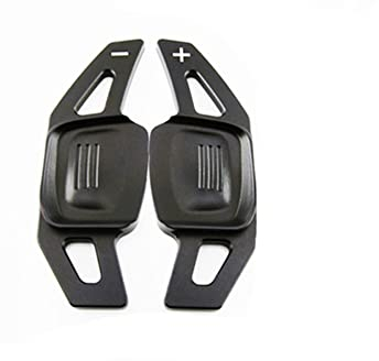 Leve cambio al volante,2 pezzi leva cambio al volante in lega alluminio leva estensione della leva cambio,compatibile con Go/*lf 8 MK8 2020 2021,MK2 Go*lf7 8 MK7.5 Vari——ant Alltr/*ack M-K7 B8