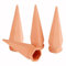 CHSEEO Lot de 4 Oyas a Planter Terre Cuite, Auto-arrosantes en Ollas Terre Cuite, Cône en Argile d’arrosage, Goutte-Gouttes Automatiques pour Plantes en Pot D'intérieur, Marro