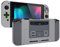 eXtremeRate Cover Pulsanti Tasti Kit Ricambio per Nintendo Switch Joycon Console,Dpad Versione Scocca Joycon Custodia Ricambio per Nintendo Switch Console Controller-Stile SFC SNES Classic EU