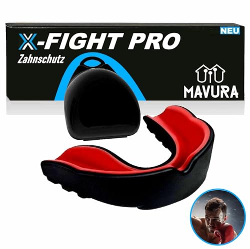 X-FIGHT Pro Mundschutz Zahnschutz Boxen Kampfsport Zahnschützer Sport MMA Football Muay Thai Hockey Anti Shock Anpassbar Leichte Atmung Einheitsgröße