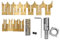 Wooden Beads Drill Bit Ball Blade Milling Cutter Set 24Pcs Cemented Carbide Spherical Buddha Beads Woodworking Tool Kit