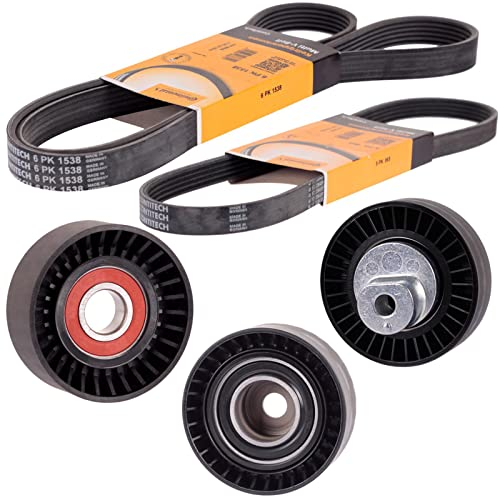 Keilrippenriemensatz Spannrolle + Umlenkrolle für 3er E46 E36 und 5er E39