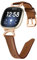 Gimuk Lederarmband kompatibel mit Fitbit Versa 4/Versa 3/Sense 2/Sense Armband für Damen und Herren, echtes Lederband, Ersatzarmband, kompatibel mit Fitbit Versa 4/3, Small / Large, Leder