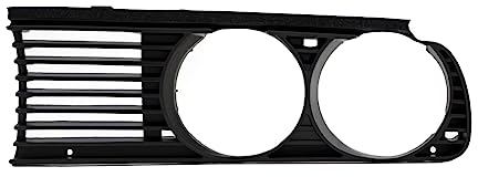 Kühlergrill Blende Scheinwerfer Grill links kompatibel für BMW 3er Touring Cabriolet E30 1987-1990 DM Autoteile 100343