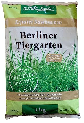 Chrestensen Saatgut 1 Kilogramm | Berliner Tiergarten 1 kg, für 30m²