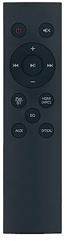 VINABTY Ersetzte SoundBar Fernbedienung Passend für Philips SoundBar Audio Speaker System TAB5305/12 TAB5105/10 TAB5305/37 TAB5105/94 TAB5305/96 TAB5305 TAB5105 TAB5105/12 TAB5105/98 TAB5105/37