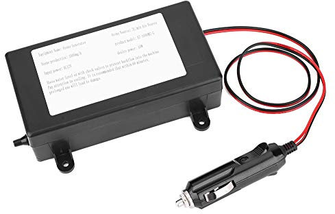 Generador de Ozono de 1000 Mg/h Pequeño Generador de Ozono, Purificador de Aire de Alta Eficiencia, Ozonizador Portátil para Eliminar Olores, 10 W CC 12 V