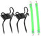 POPETPOP Tree Climbing Spikes Shoes for Outdoor Activities Carbon Steel Non-slip Pole Climbing Tools for Jungle Survival Fruit Picking and Climbing Contests Bearing Capacity